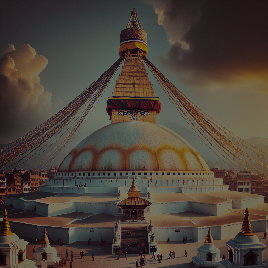 Boudhanath Stupa – największa stupa w Nepalu i centrum buddyzmu