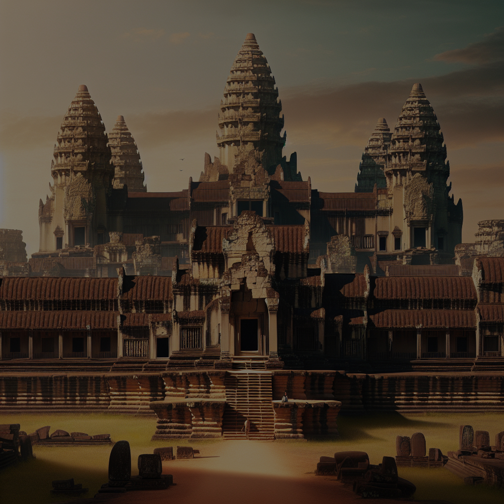 Angkor – zapomniane miasto Khmerów i jego monumentalne świątynie