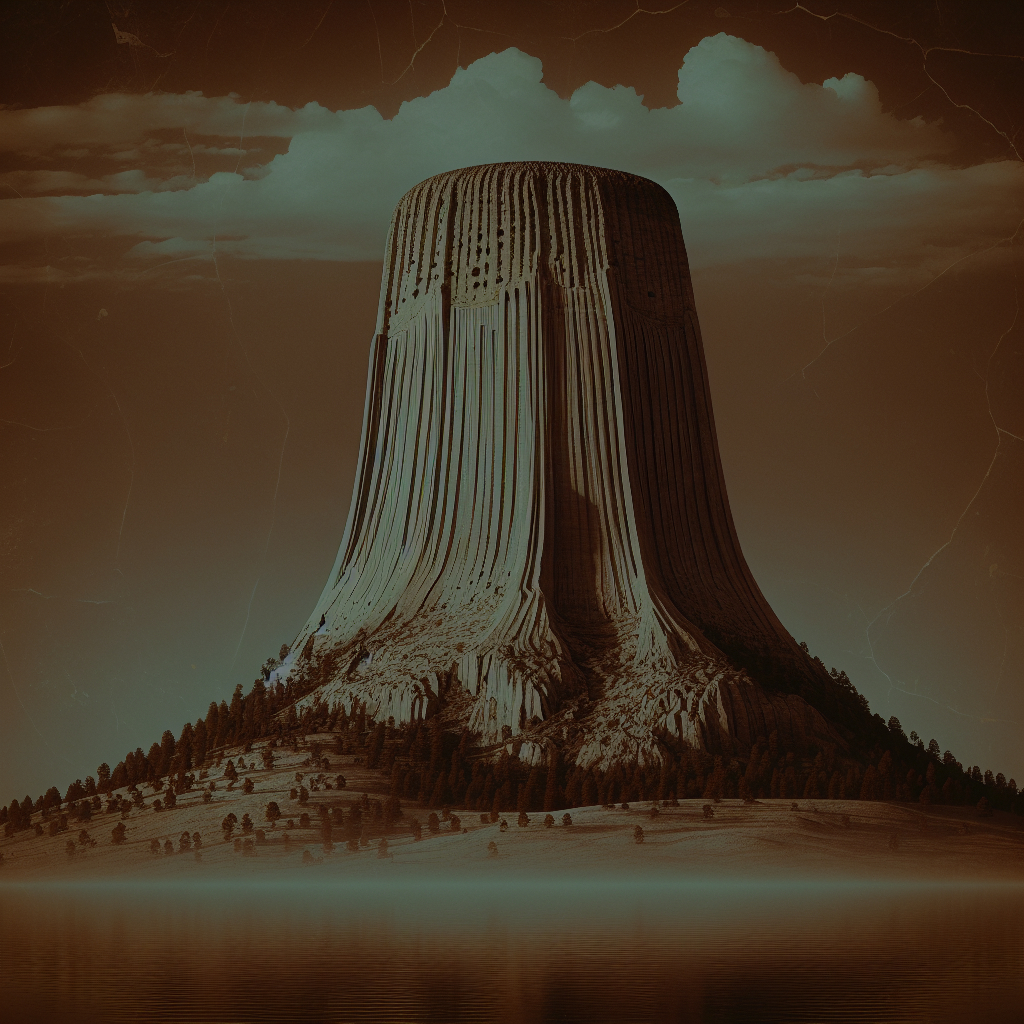 Devil's Tower w USA: Wulkaniczna kolumna o tajemniczym pochodzeniu