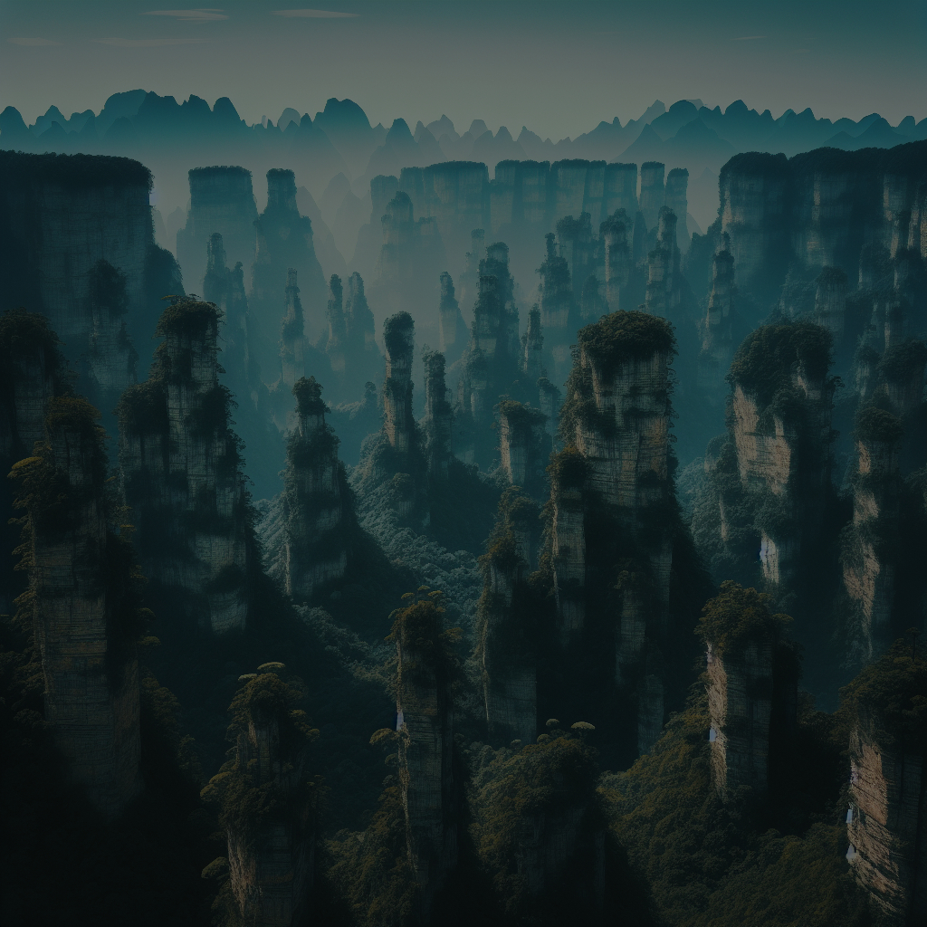 Zhangjiajie w Chinach: Skalne iglice, które inspirowały film "Avatar"