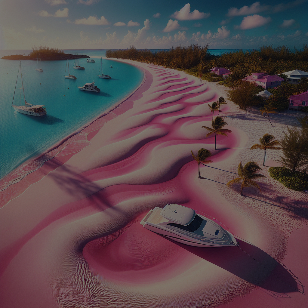 Plaża Pink Sands na Bahamach: Różowy piasek na rajskiej wyspie Harbour Island