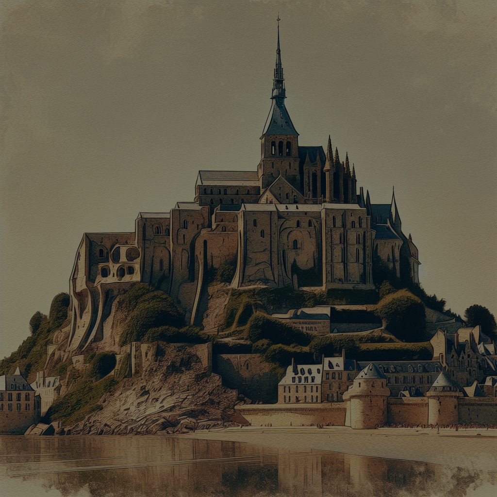 Zamek Mont Saint-Michel – Cud Architektury na Wyspie