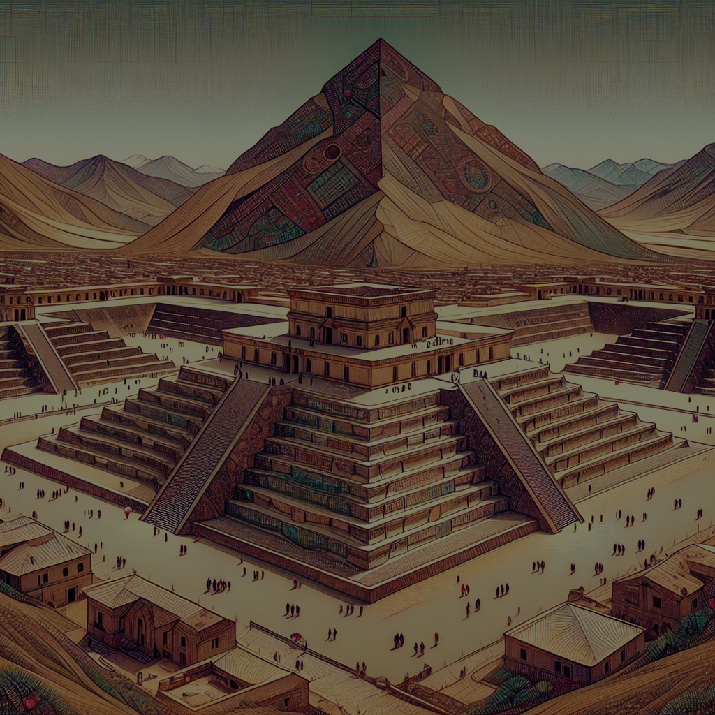 Piramida w Cahuachi – Centrum Duchowe Kultury Nazca (Peru)