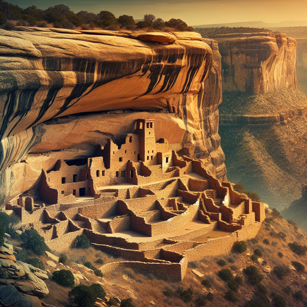 Skaliste Ruiny Mesa Verde – Ostoja Anasazich