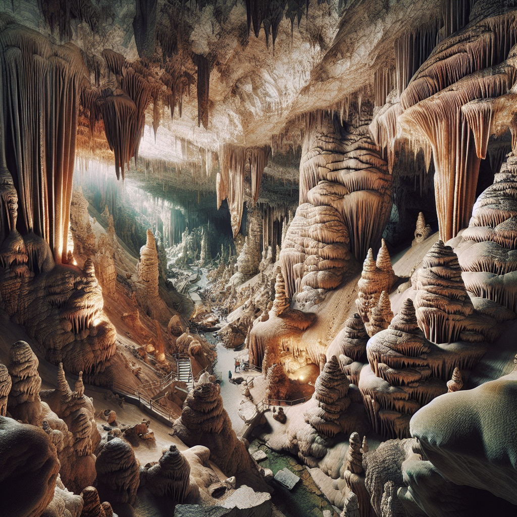 Carlsbad Caverns w USA: Niesamowite formacje stalaktytów i stalagmitów