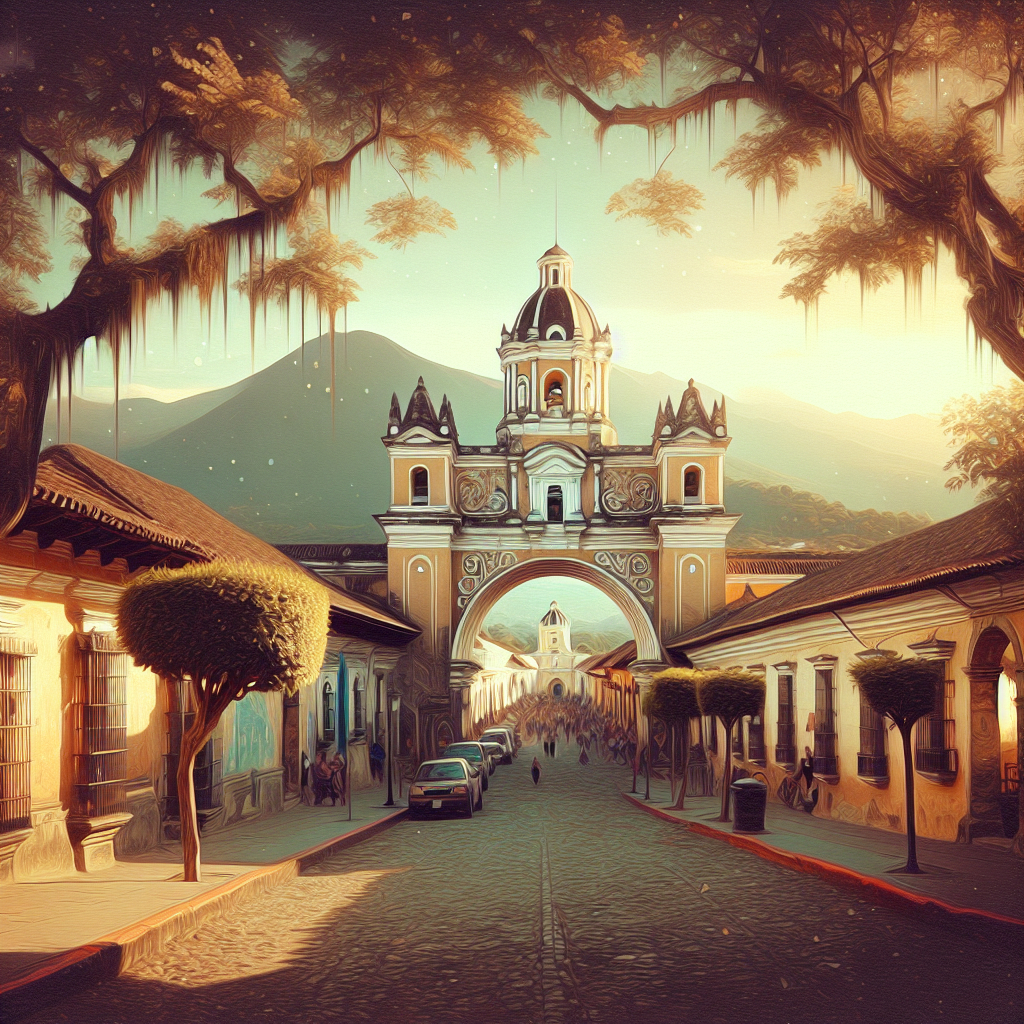 Antigua Guatemala – Dawna Stolica Środkowoamerykańskiego Imperium