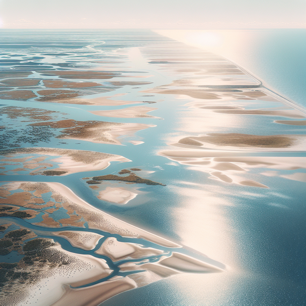 Park Narodowy Wadden Sea – naturalne wybrzeża Morza Północnego.