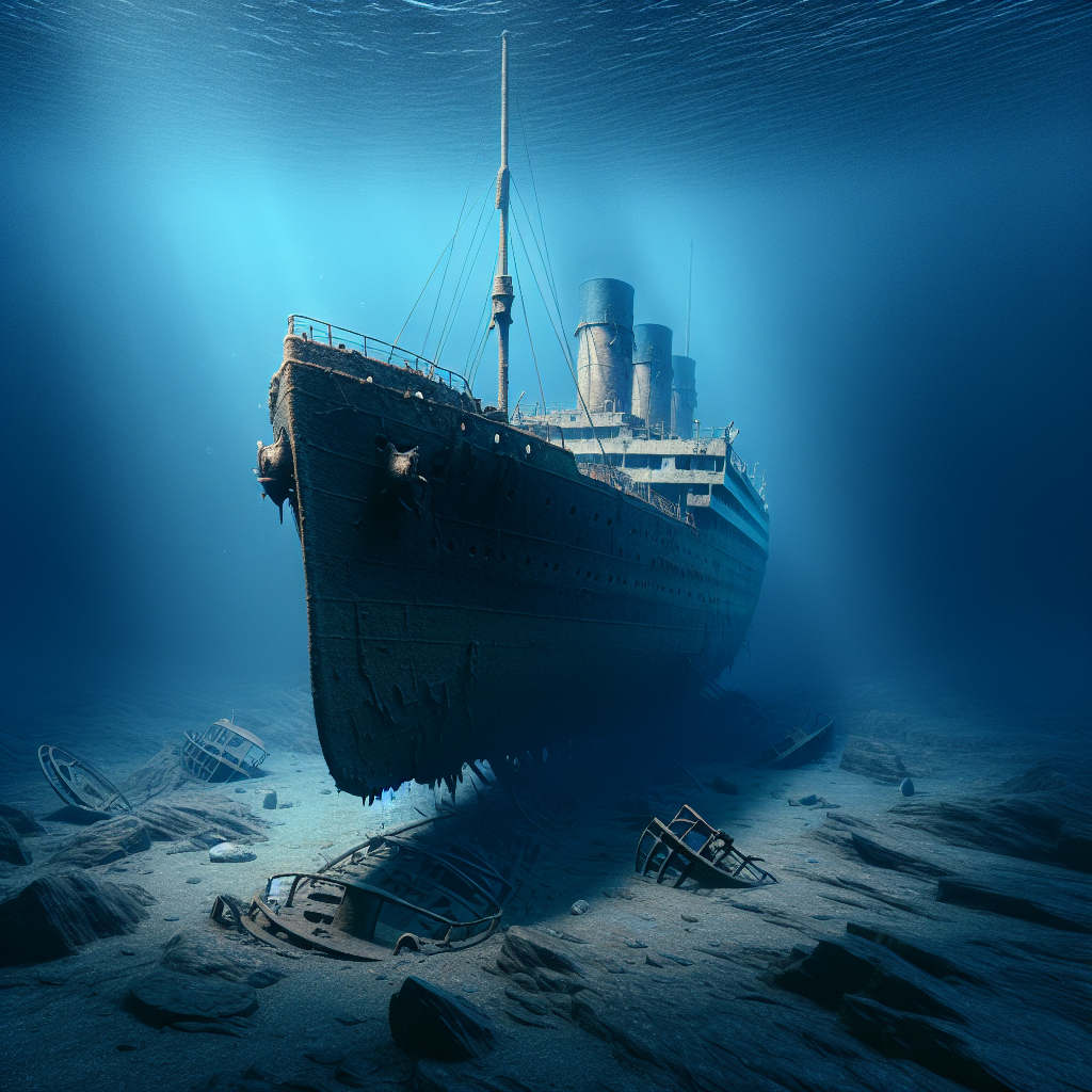 Wrak statku RMS Carpathia – historia Titanica i jego ratowników.