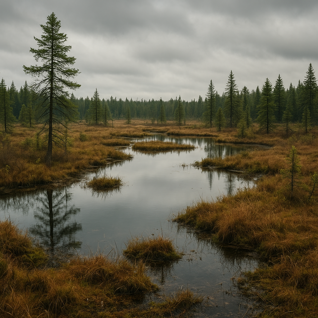 Bagna Muskeg – Kanada