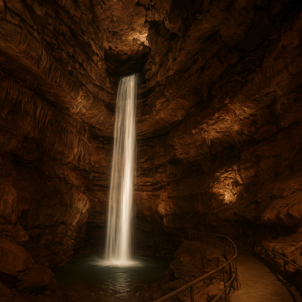 Jaskinia Ruby Falls – USA