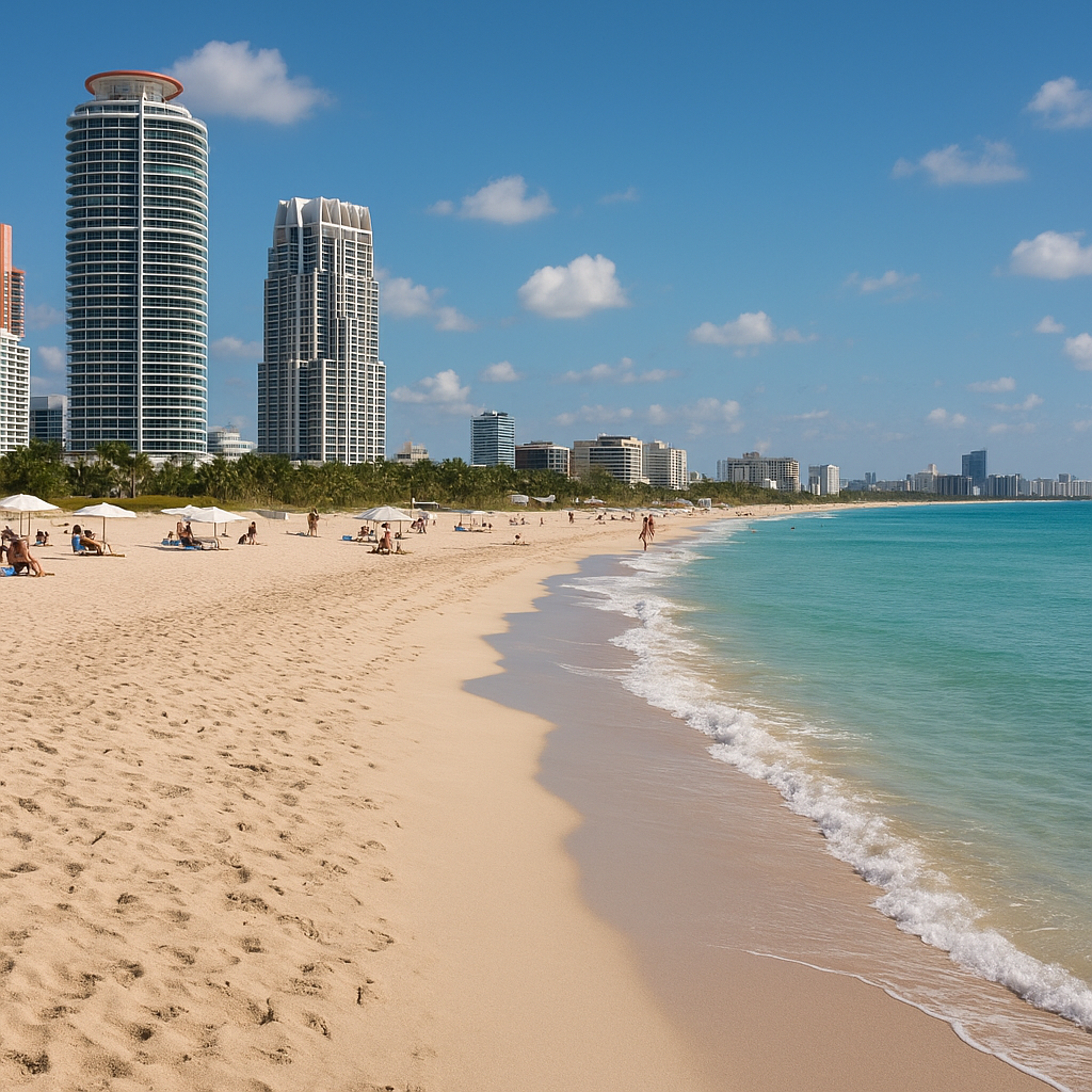 Plaża South Beach – USA