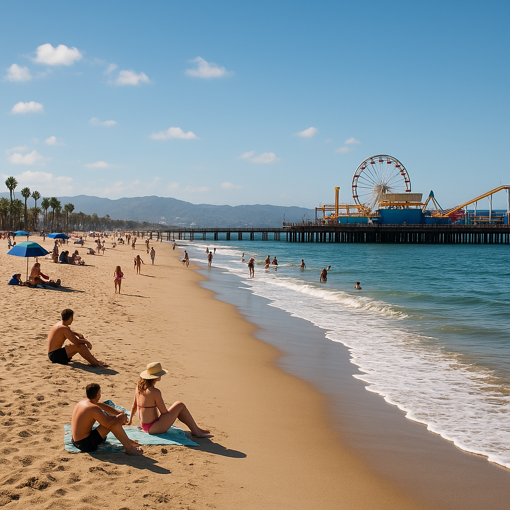 Plaża Santa Monica – USA