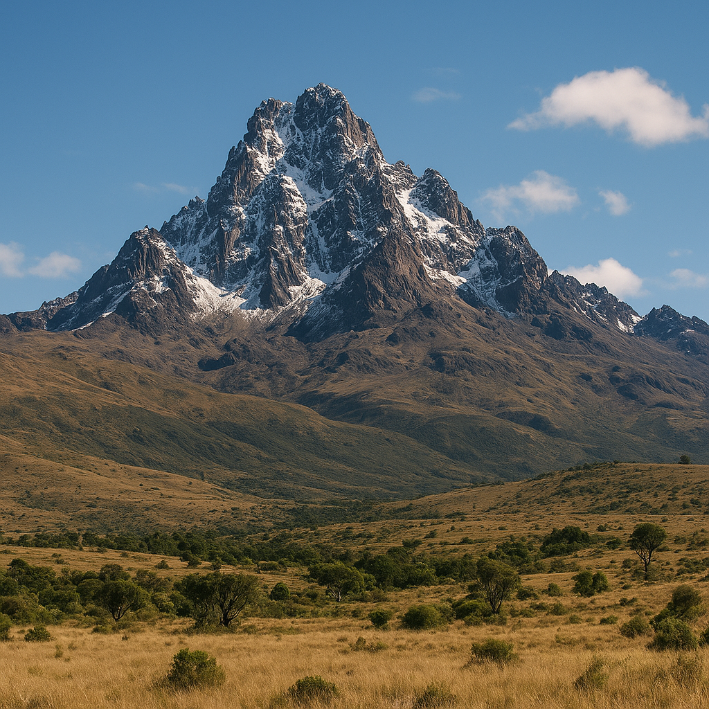 Góra – Mount Kenya – Kenia