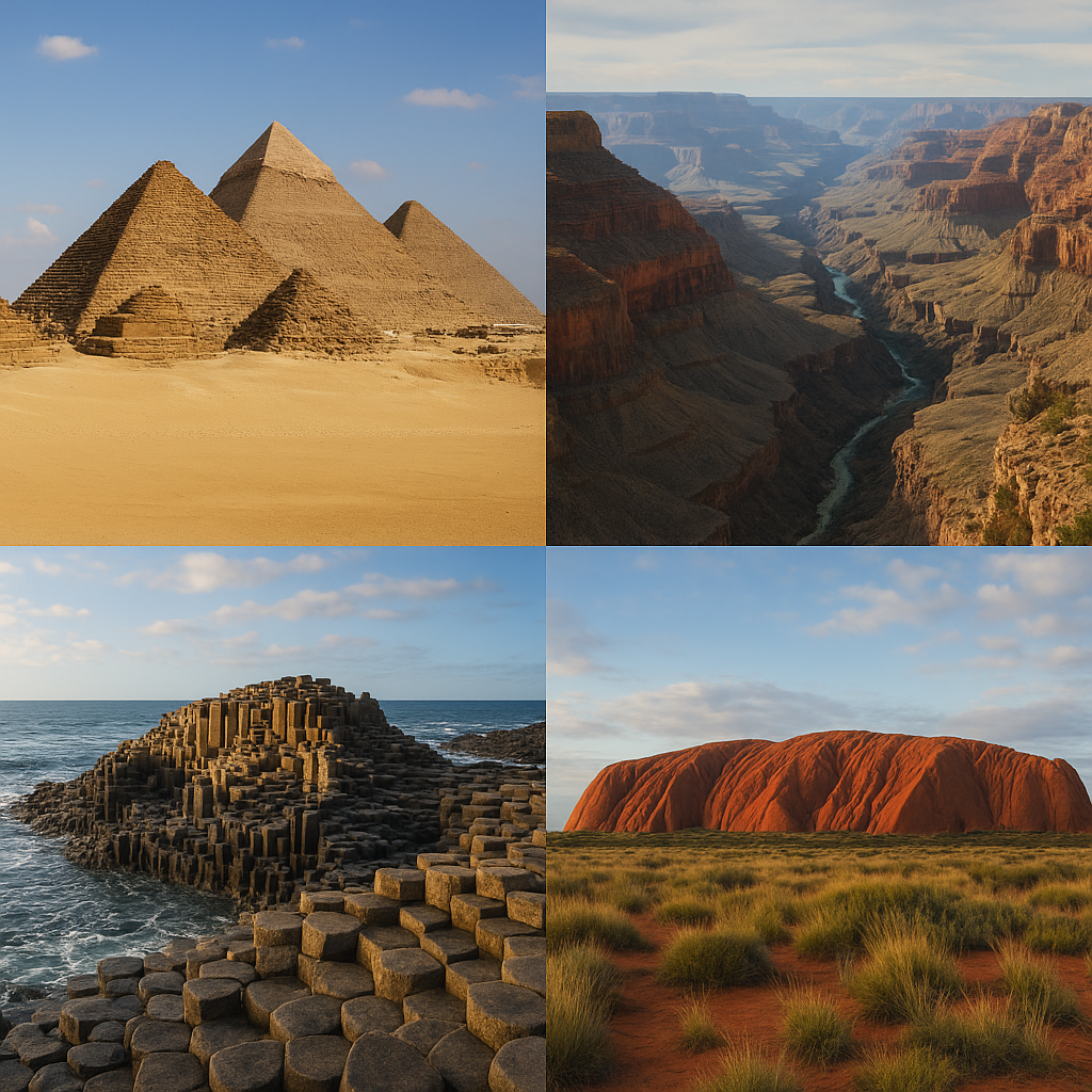 Jakie są najbardziej znane budowle stworzone przez naturę