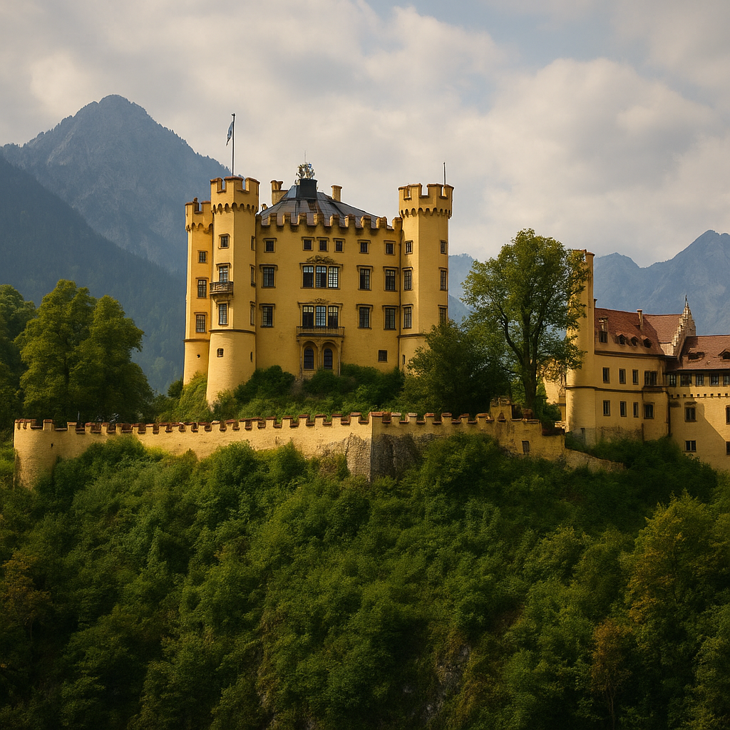 Zamek Hohenschwangau – Niemcy