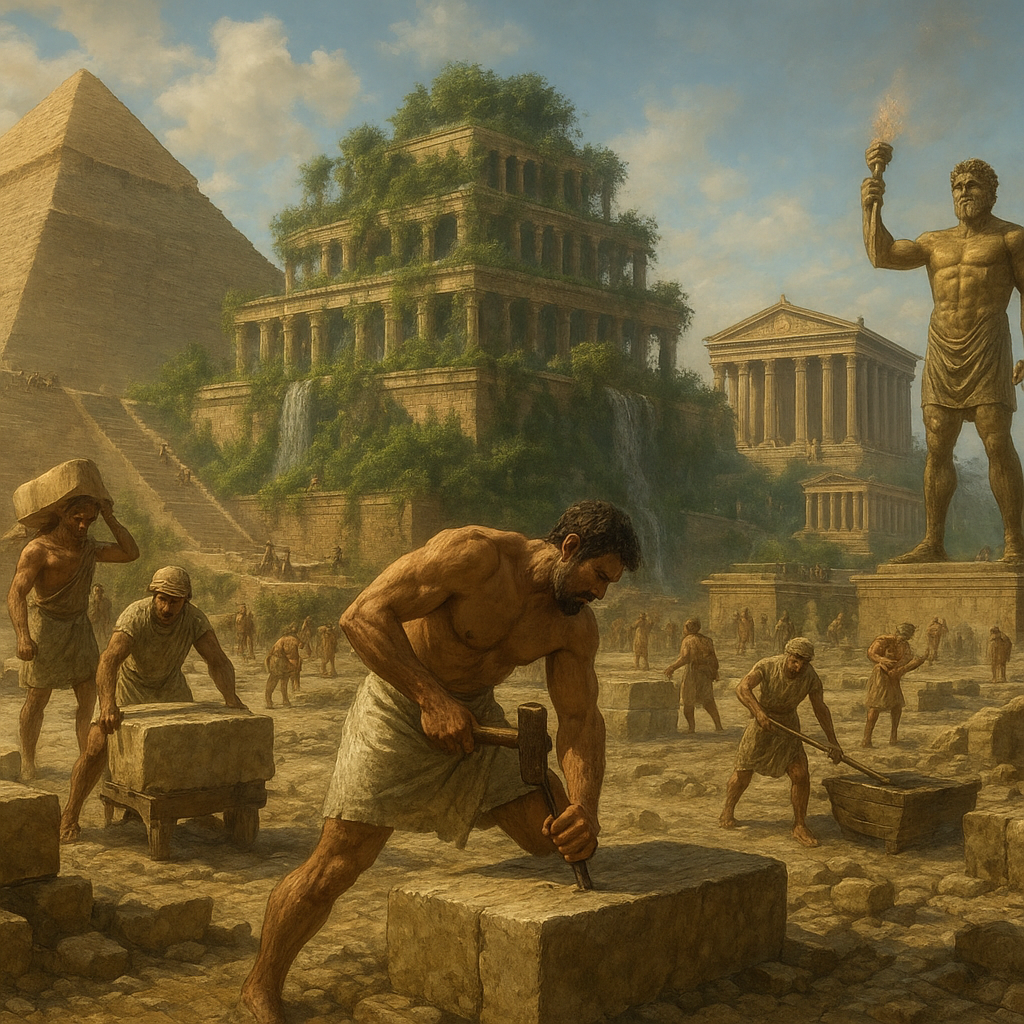 Jak powstały starożytne cuda świata