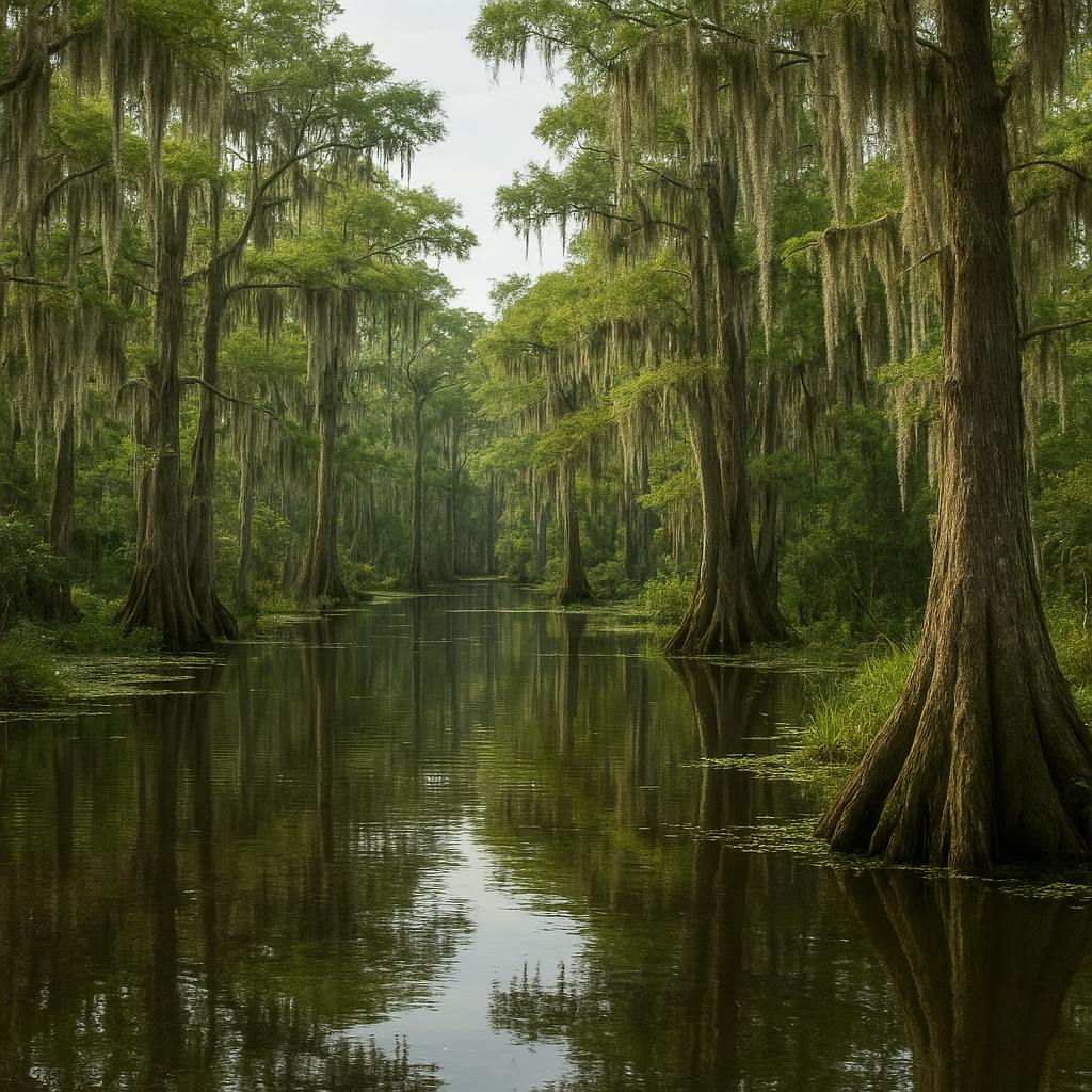 Bagna Mississippi Delta Swamps – USA
