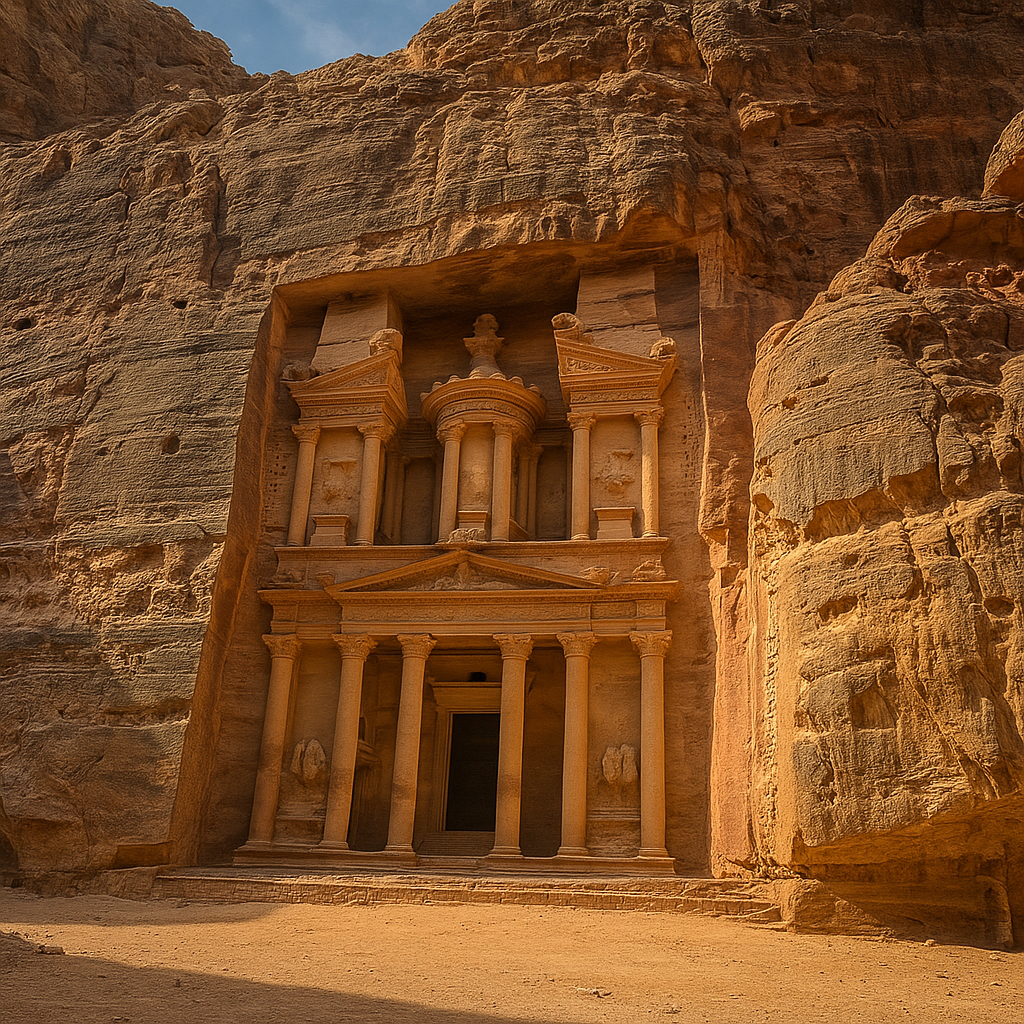Jak wygląda Petra – miasto wykute w skale