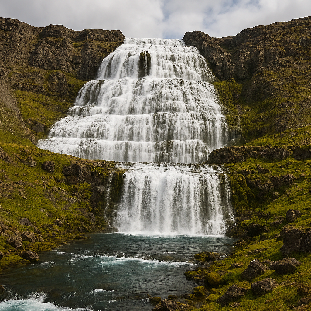 Wodospad Dynjandi – Islandia