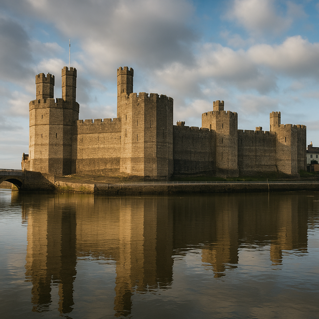 Zamek Caernarfon – Wielka Brytania