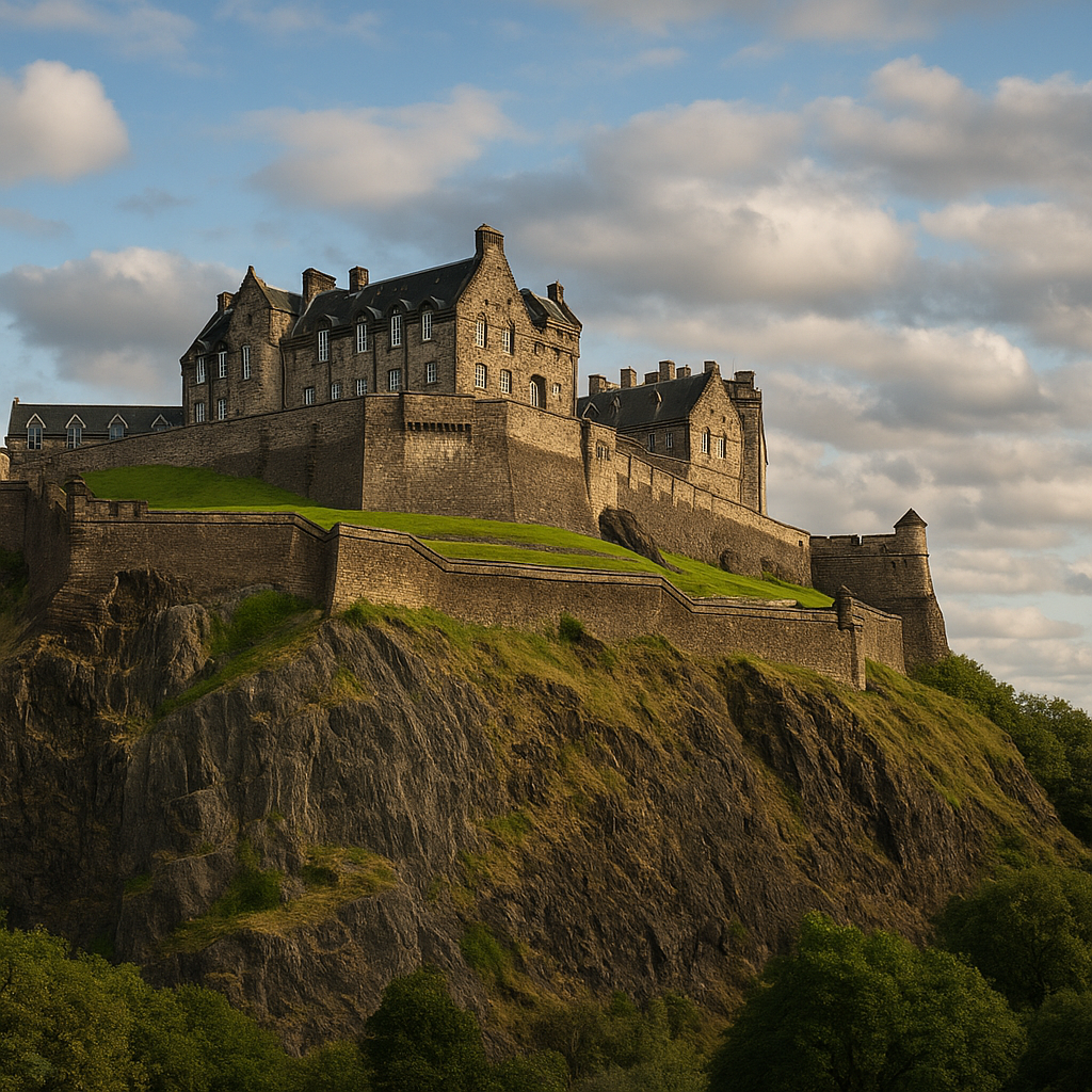 Zamek Edinburgh – Wielka Brytania