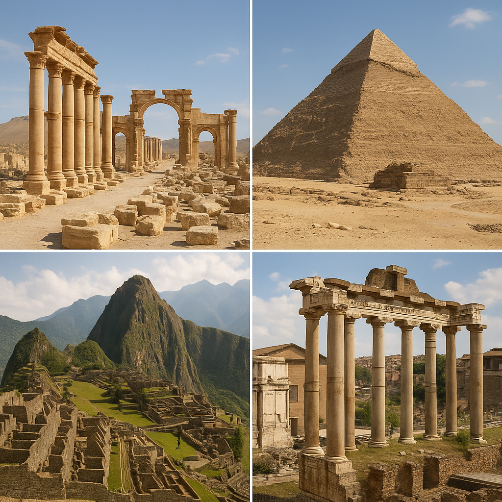 Najbardziej znane ruiny dawnych cywilizacji