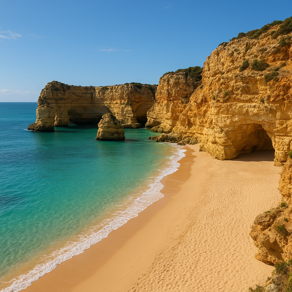 Plaża da Marinha – Portugalia