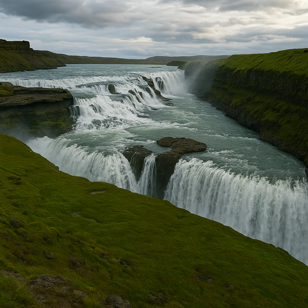 Wodospad Gullfoss – Islandia
